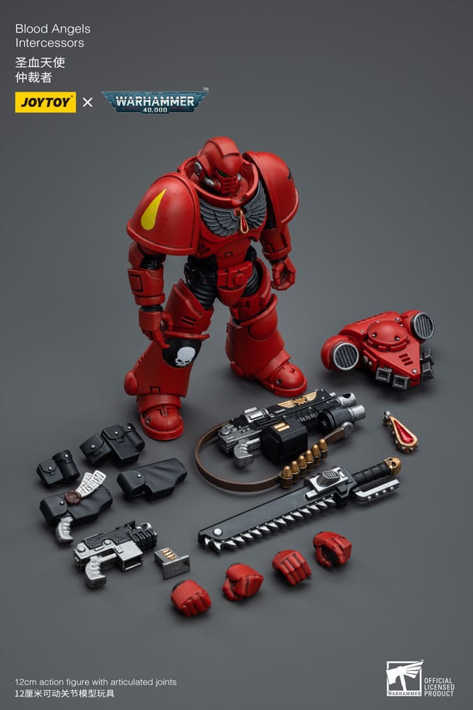 Warhammer 40K - Action Figure 1/18 - Blood Angels Intercessors