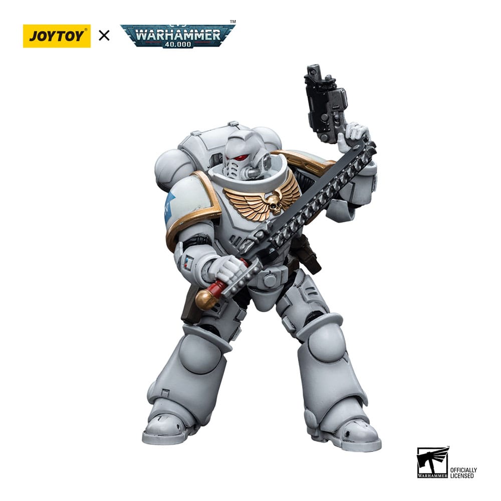 Warhammer 40k Action Figure 1/18 Space Marines White Consuls Intercessors 1 12 cm