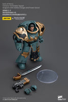 Warhammer The Horus Heresy - Action Figure 1/18 - Tartaros Terminator Squad Sergeant With Volkite Charger And Power Sword