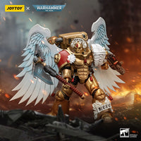 Warhammer 40,000 - Action Figure 1/18 - Blood Angels Sanguinary Guard with Encarmine Axe and Inferno Pistol