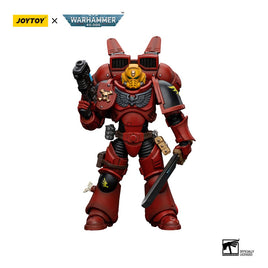 Warhammer The Horus Heresy - Action Figure 1/18 - Blood Angels Jump Pack Intercessors Sergeant With Plasma Pistol