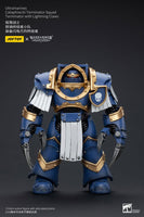 Warhammer The Horus Heresy Action Figure 1/18 Ultramarines Cataphractii Terminator Squad Terminator with Lightning Claws 14 cm