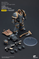 Warhammer The Horus Heresy - Action Figure 1/18 - Space Wolves Grey Slayer Pack Grey Slayer With Legion Vexilla