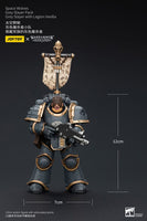 Warhammer The Horus Heresy - Action Figure 1/18 - Space Wolves Grey Slayer Pack Grey Slayer With Legion Vexilla