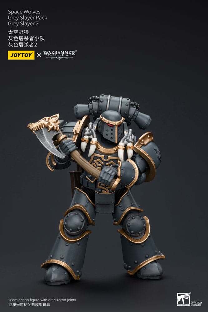 Warhammer The Horus Heresy - Action Figure 1/18 - Space Wolves Grey Slayer Pack Grey Slayer