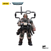 Warhammer 40K - Action Figure 1/18 - Astra Militarum Cadian Command Squad Veteran with Master Vox