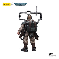 Warhammer 40K - Action Figure 1/18 - Astra Militarum Cadian Command Squad Veteran with Master Vox