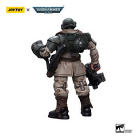 Warhammer 40K - Action Figure 1/18 - Astra Militarum Cadian Command Squad Veteran Sergeant with Power Fist