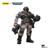 Warhammer 40K - Action Figure 1/18 - Astra Militarum Cadian Command Squad Veteran Sergeant with Power Fist