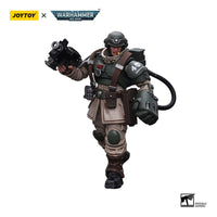 Warhammer 40K - Action Figure 1/18 - Astra Militarum Cadian Command Squad Veteran Sergeant with Power Fist