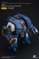 Warhammer The Horus Heresy - Action Figure 1/18 - Ultramarines Leviathan Dreadnought with Cyclonic Melta Lance And Siege Claws