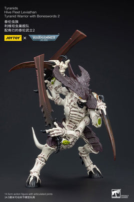 Warhammer 40K - Action Figure 1/18 - Tyranids Hive Fleet Leviathan Tyranid Warrior with Boneswords