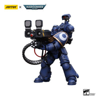 Warhammer 40K - Action Figure 1/18 - Ultramarines Desolation Marine with Castellan Launcher (Superkrak)