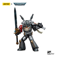 Warhammer 40k - Action Figure 1/18 - Grey Knights Interceptor Squad Interceptor with Storm Bolter and Nemesis Force Sword