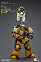 Warhammer The Horus Heresy - Action Figure 1/18 - Imperial Fists Legion MkIII Tactical Squad Legionary with Legion Vexilla