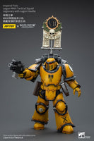 Warhammer The Horus Heresy - Action Figure 1/18 - Imperial Fists Legion MkIII Tactical Squad Legionary with Legion Vexilla