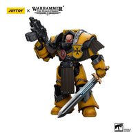 Warhammer The Horus Heresy - Action Figure 1/18 - Imperial Fists Legion Cataphractii Terminator Squad Legion Cataphractii Sergeant with Power Sword