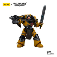 Warhammer The Horus Heresy - Action Figure 1/18 - Imperial Fists Legion Cataphractii Terminator Squad Legion Cataphractii Sergeant with Power Sword