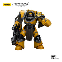 Warhammer The Horus Heresy - Action Figure 1/18 - Imperial Fists Legion Cataphractii Terminator Squad Legion Cataphractii with Heavy Flamer