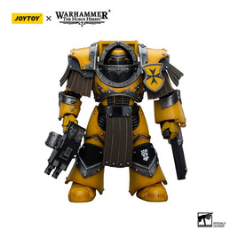 Warhammer The Horus Heresy - Action Figure 1/18 - Imperial Fists Legion Cataphractii Terminator Squad Legion Cataphractii with Chainfis