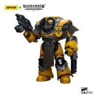 Warhammer The Horus Heresy - Action Figure 1/18 - Imperial Fists Legion Cataphractii Terminator Squad Legion Cataphractii with Chainfis