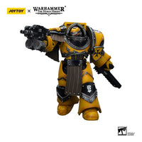 Warhammer The Horus Heresy - Action Figure 1/18 - Imperial Fists Legion Cataphractii Terminator Squad Legion Cataphractii with Chainfis