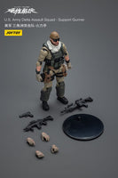 Hardcore Coldplay Action Figure 1/18 U.S. Army Delta Assault Squad Support Gunner 11 cm