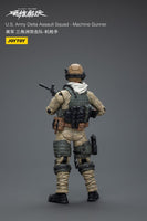 Hardcore Coldplay Action Figure 1/18 U.S. Army Delta Assault Squad Machine Gunner 11 cm