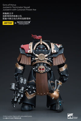 Warhammer The Horus Heresy - Action Figure 1/18 - Sons of Horus Justaerin Terminator Squad Justaerin with Carsoran Power Axe