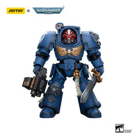 Warhammer 40K - Action Figure 1/18 - Ultramarines Terminator Squad Sergeant with Power Sword and Teleport Homer