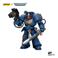 Warhammer 40K - Action Figure 1/18 - Ultramarines Terminator Squad Sergeant with Power Sword and Teleport Homer