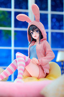 Rascal Does Not Dream of a Knapsack Kid PVC Statue 1/7 Mai Sakurajima Hoodie Look Rabbit Ears Ver. 18 cm