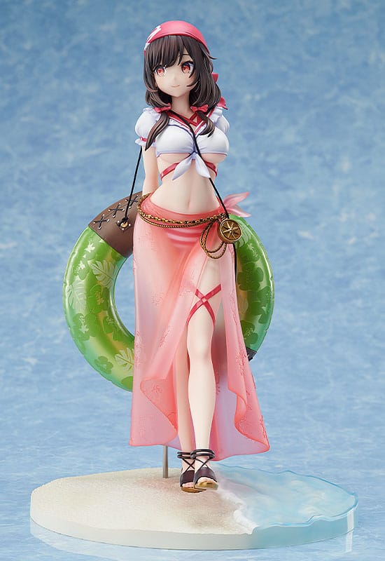 Yunyun (Konosuba) Light Novel Cosplay On The Beach Version