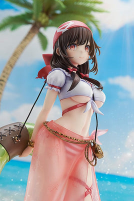 Yunyun (Konosuba) Light Novel Cosplay On The Beach Version