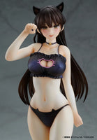 Mishiranu Joshikousei ni Kankinsareta Mangaka no Hanashi PVC Statue 1/6 Konata Competitive Swimsuit & Cat Lingerie Costume Set 26 cm