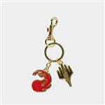 Magic: The Gathering Metal Keychain Red Mana