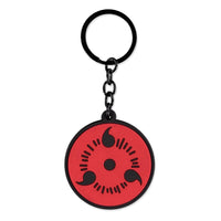 Naruto Shippuden Rubber-Keychain Sharingan