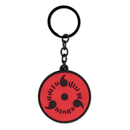 Naruto Shippuden Rubber-Keychain Sharingan