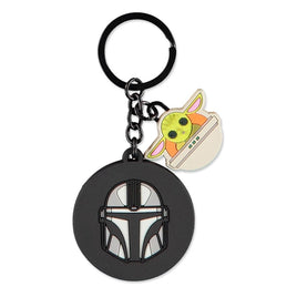 Star Wars: The Mandalorian Rubber Keychain Mandalorian & Grogu