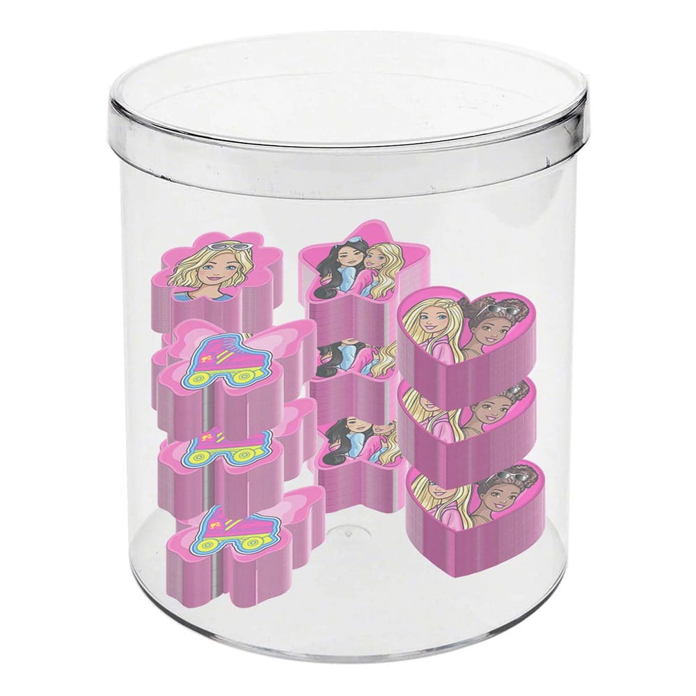 Barbie Erasers 12-Pack