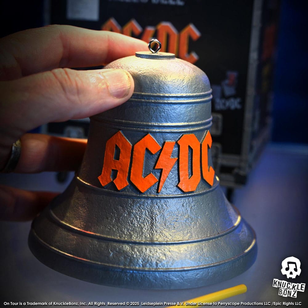 AC/DC Rock Ikonz On Tour Statue PWR UP Tour Hells Bell