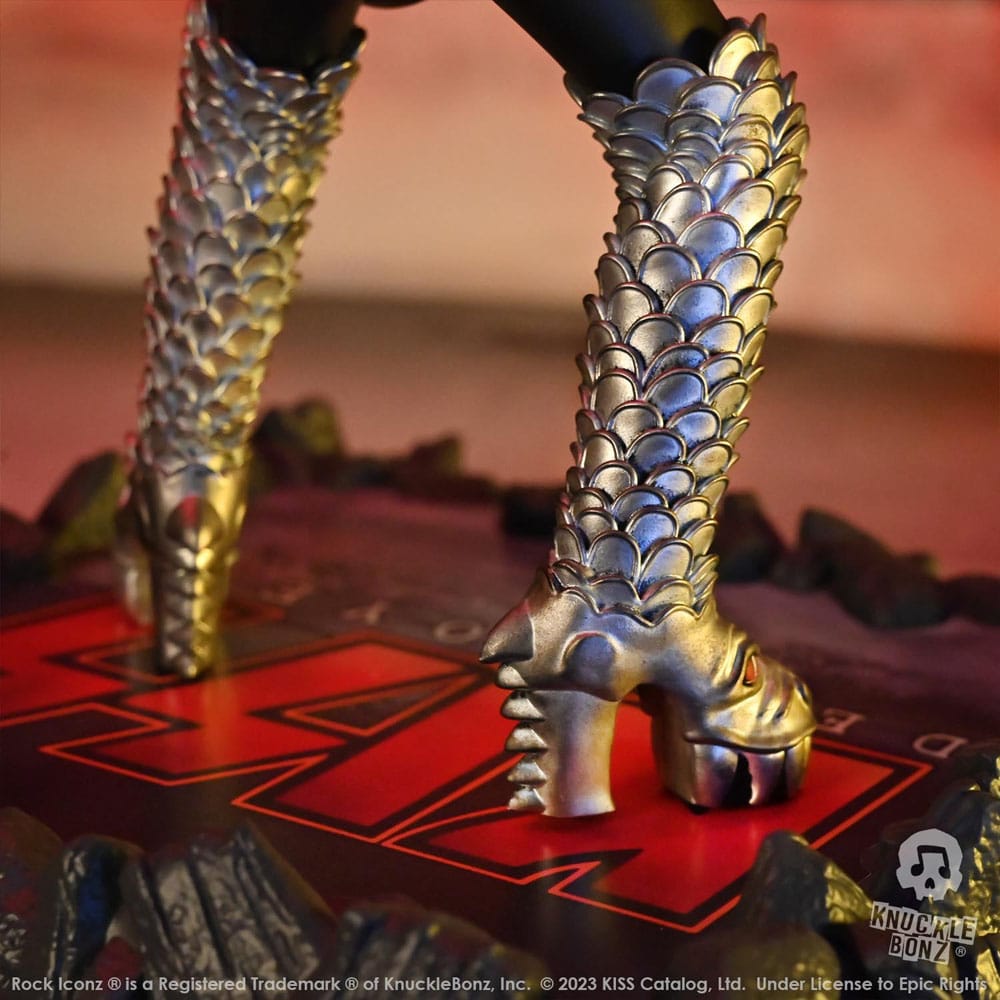 Kiss Rock Iconz Statue The Demon (Destroyer) 22 cm