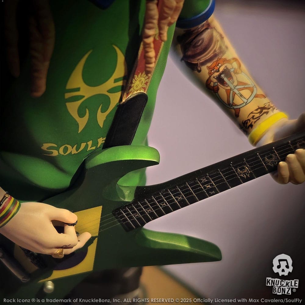 Soulfly Rock Iconz Statue Max Cavalera 22 cm