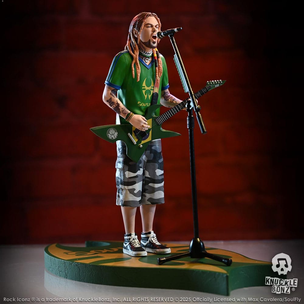 Soulfly Rock Iconz Statue Max Cavalera 22 cm
