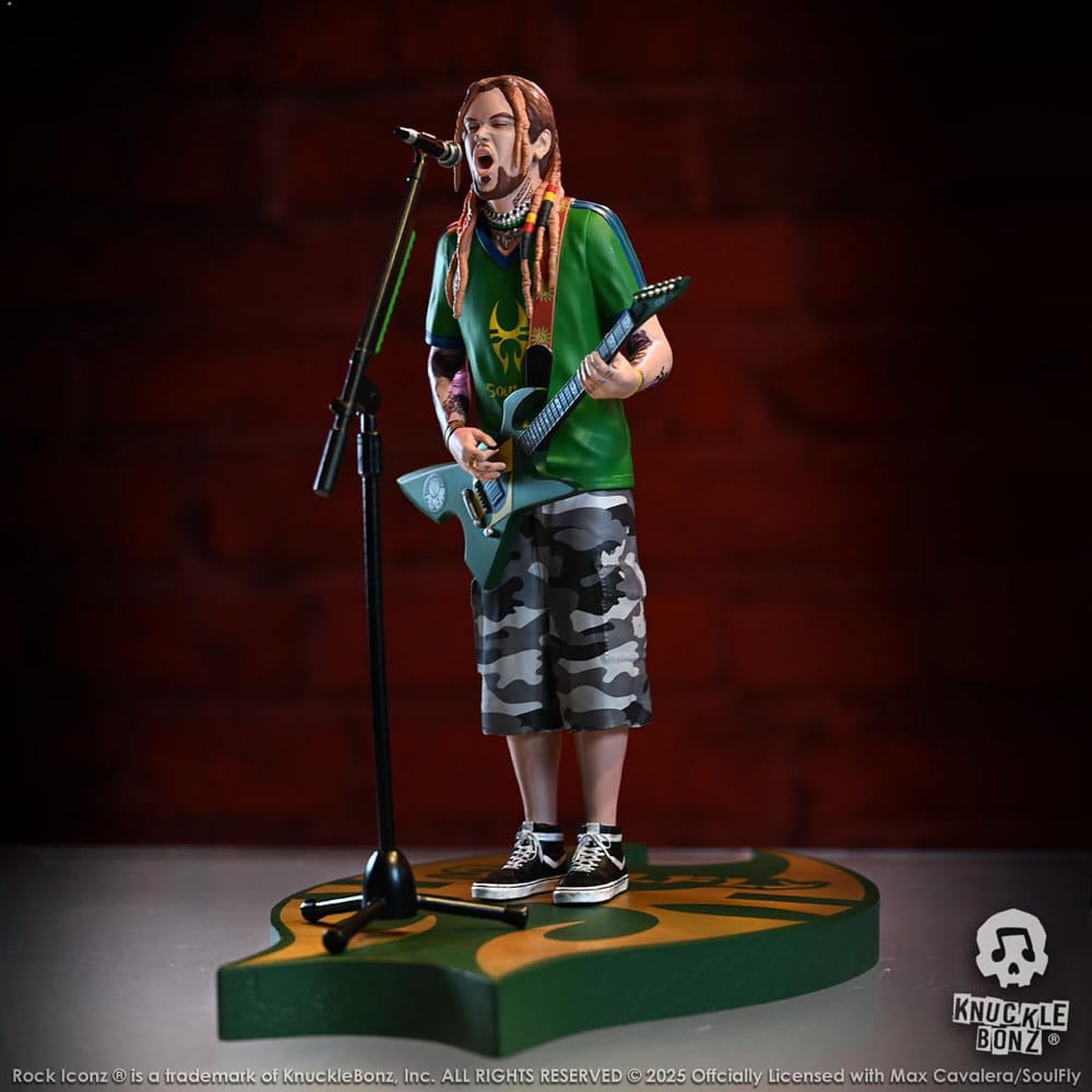 Soulfly Rock Iconz Statue Max Cavalera 22 cm