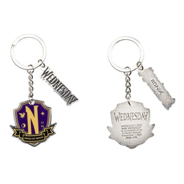 Wednesday Keychain Nevermore