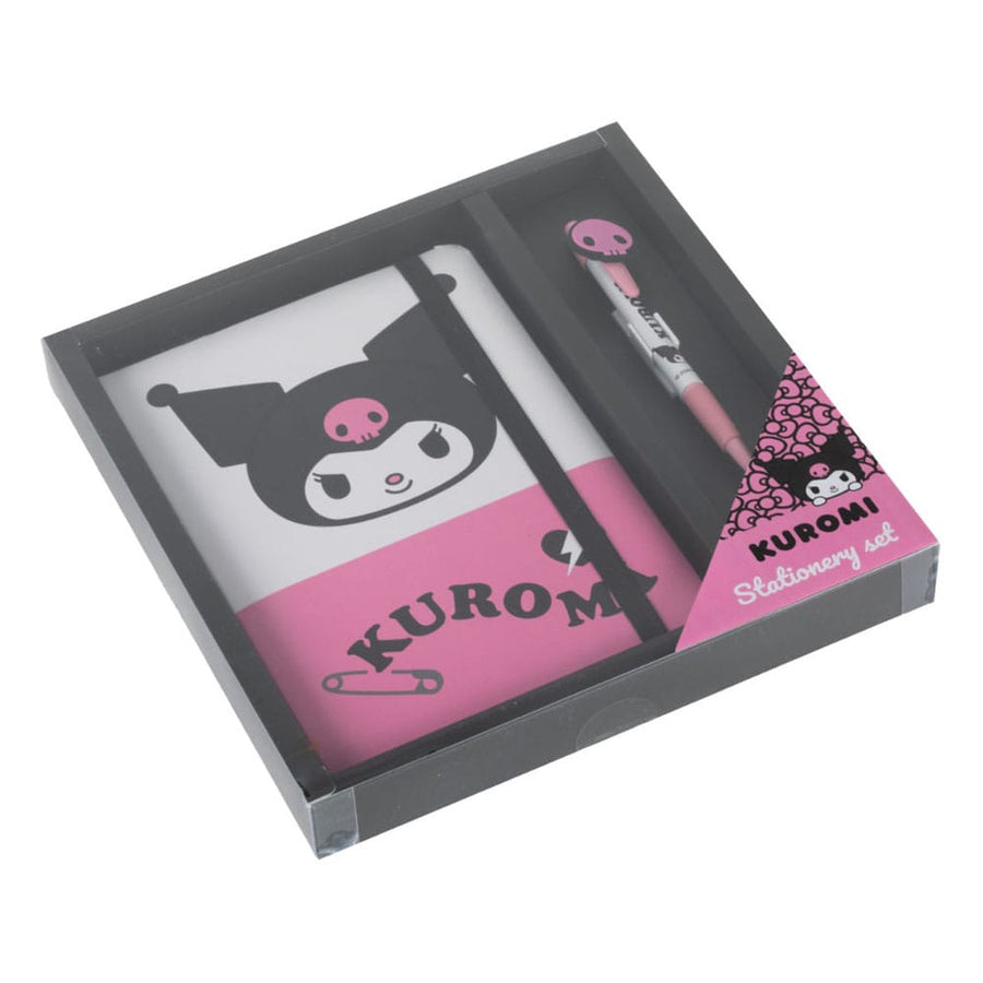 Sanrio Notebook with Pen Gift Set Kuromi