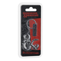 Dungeons & Dragons Keychain 3D Logo