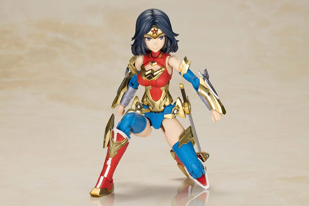 DC Comics Cross Frame Girl Plastic Model Kit Wonder Woman Humikane Shimada Ver. 16 cm