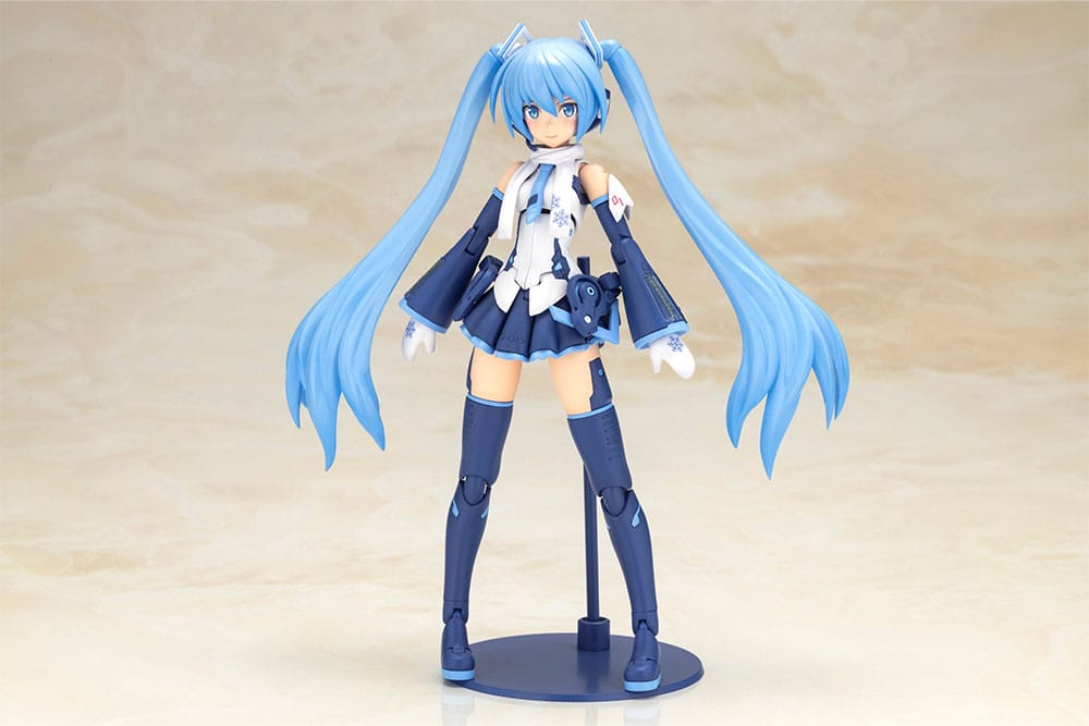 Frame Arms Girl x Hatsune Miku Plastic Model Kit Frame Music Girl Snow Miku Another Color Ver. 15 cm